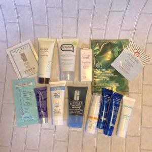 Bundle of travel size skincare Dr.Brandt,clinique